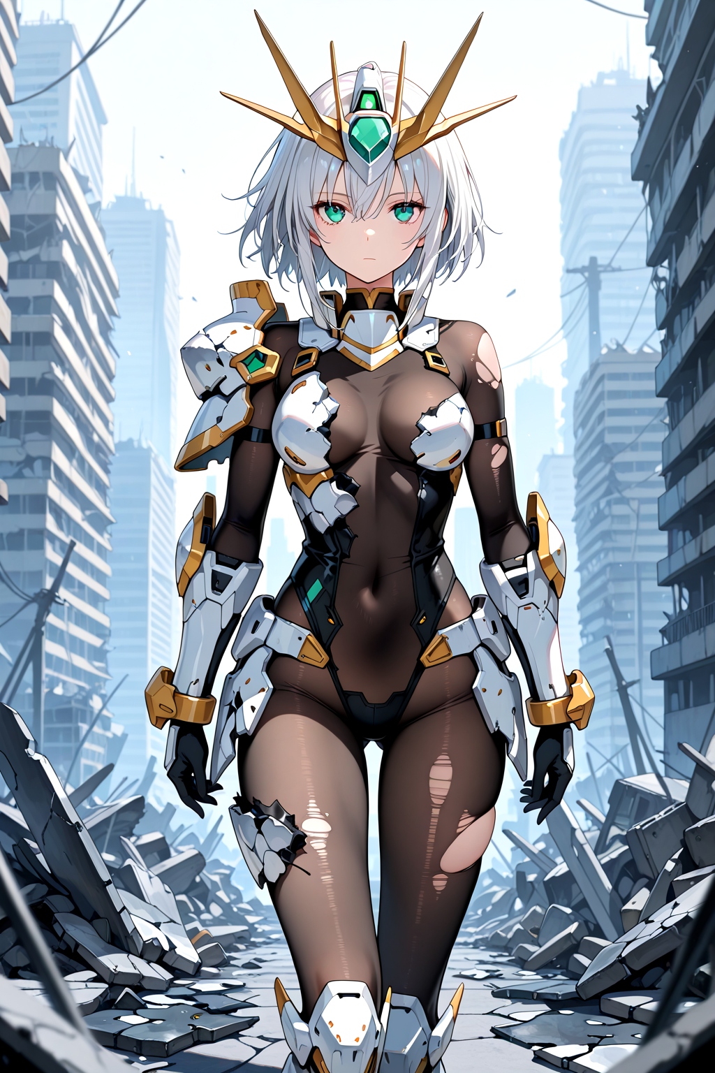 激戦の後