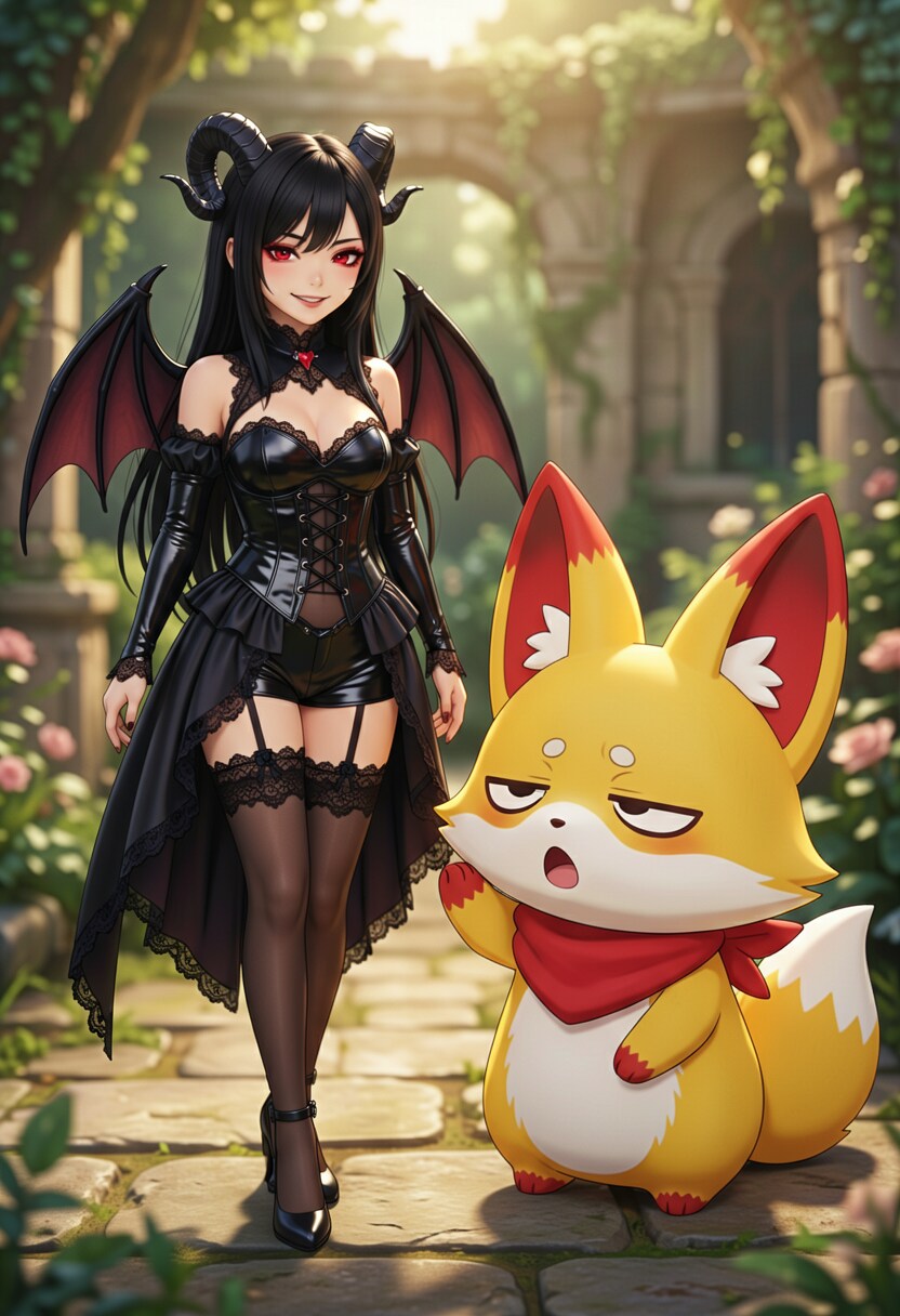 キツネとサキュバス