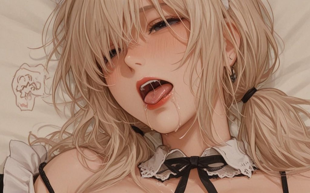 べろちゅーOKなメイドさん。