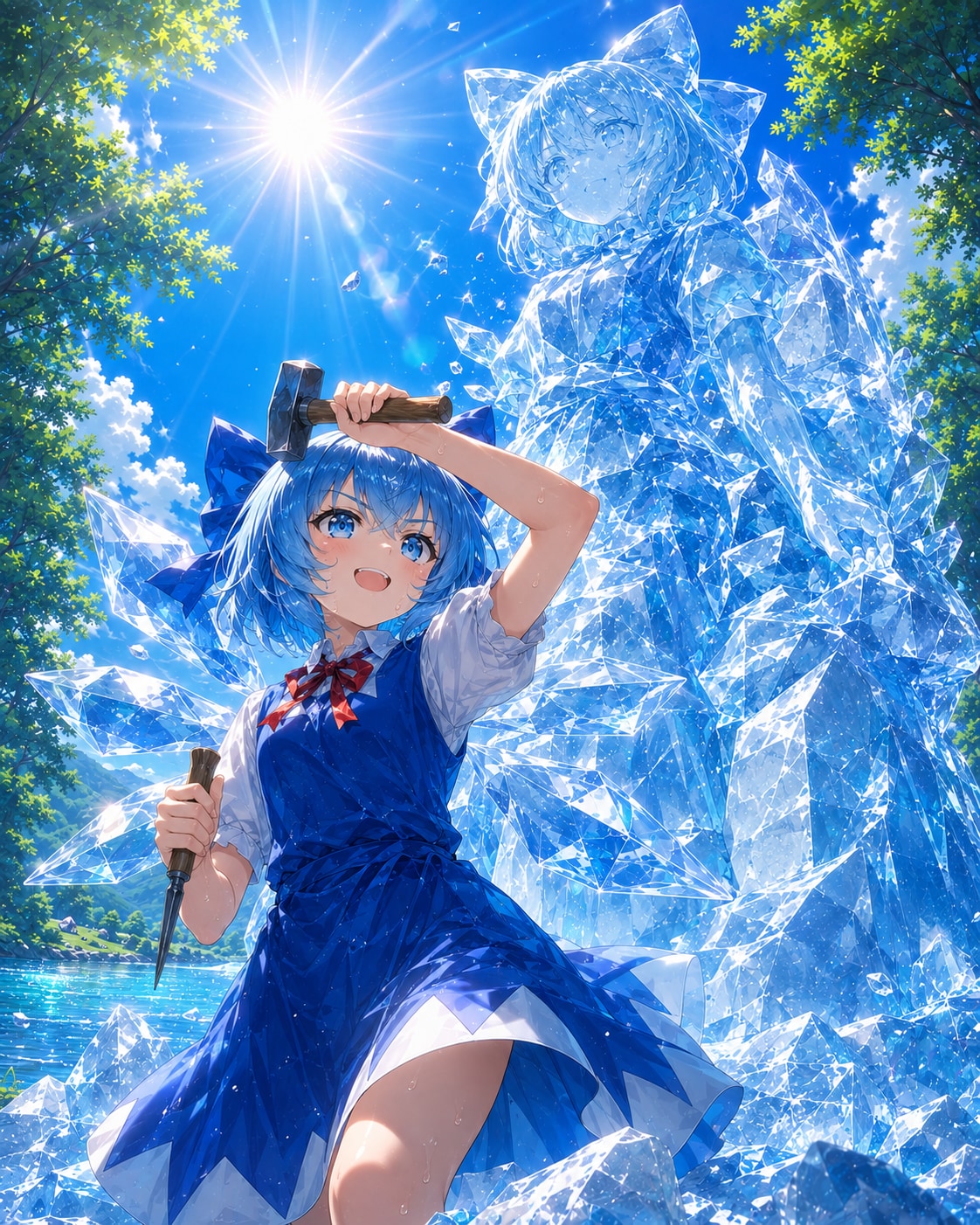氷像彫り | の人気AIイラスト・グラビア