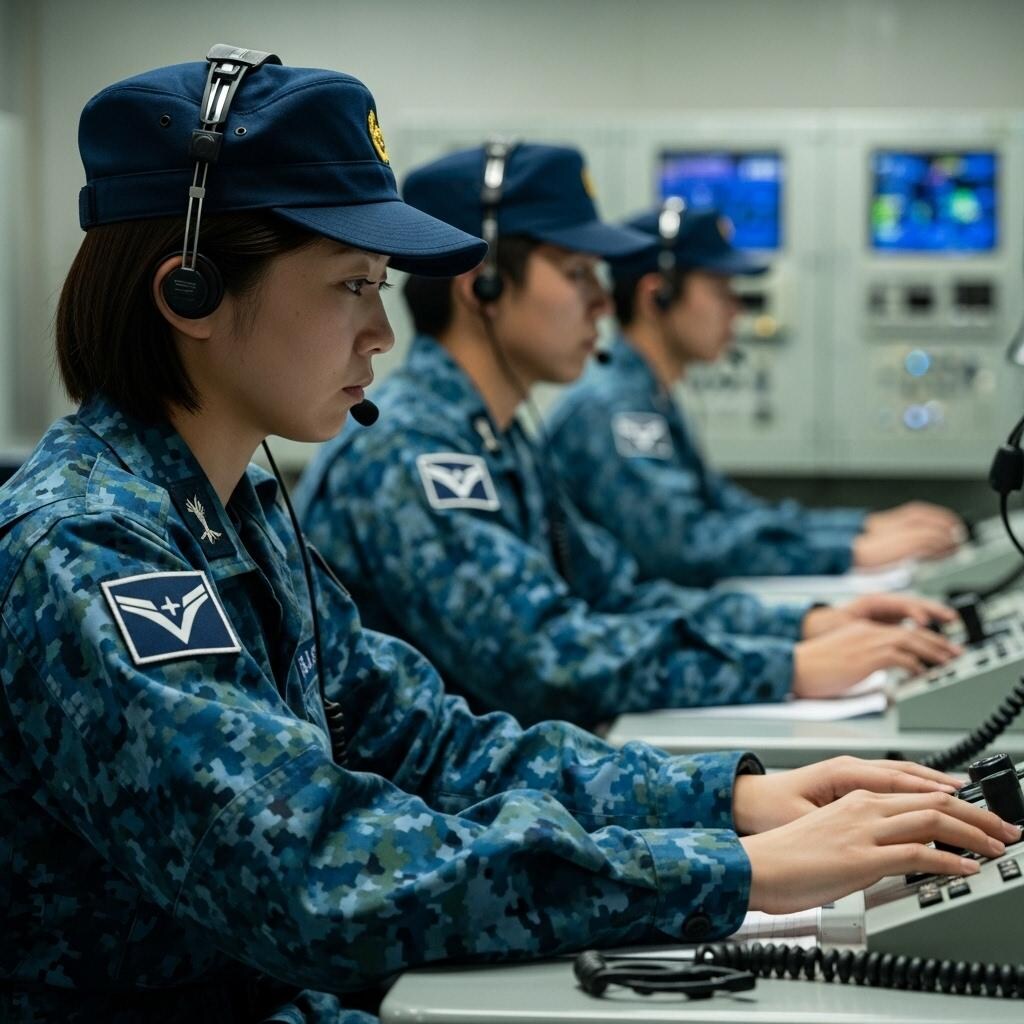 女性海上自衛官　艦船勤務