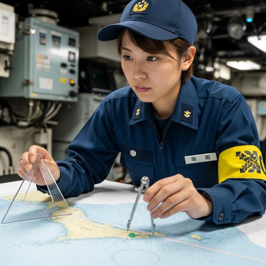 女性海上自衛官　艦船勤務