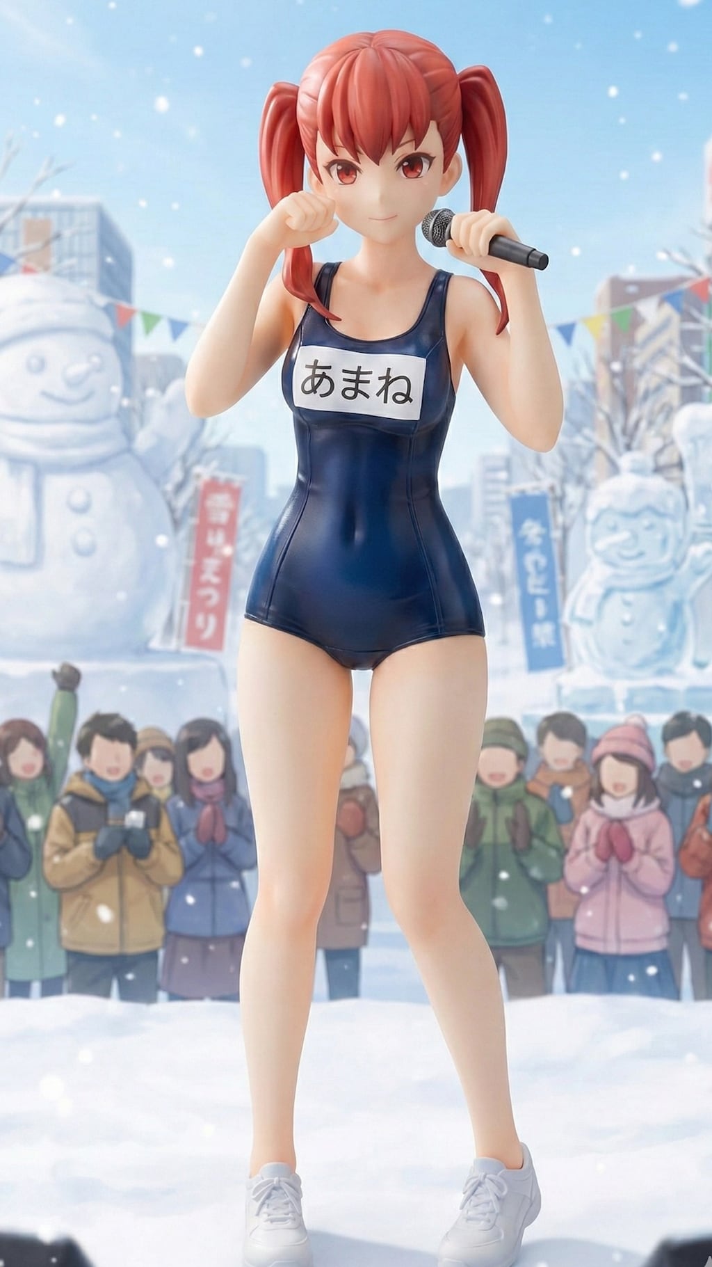 バズりたいアイドル 雪まつりでスク水ライブを敢行し炎上 運営が謝罪する事態に