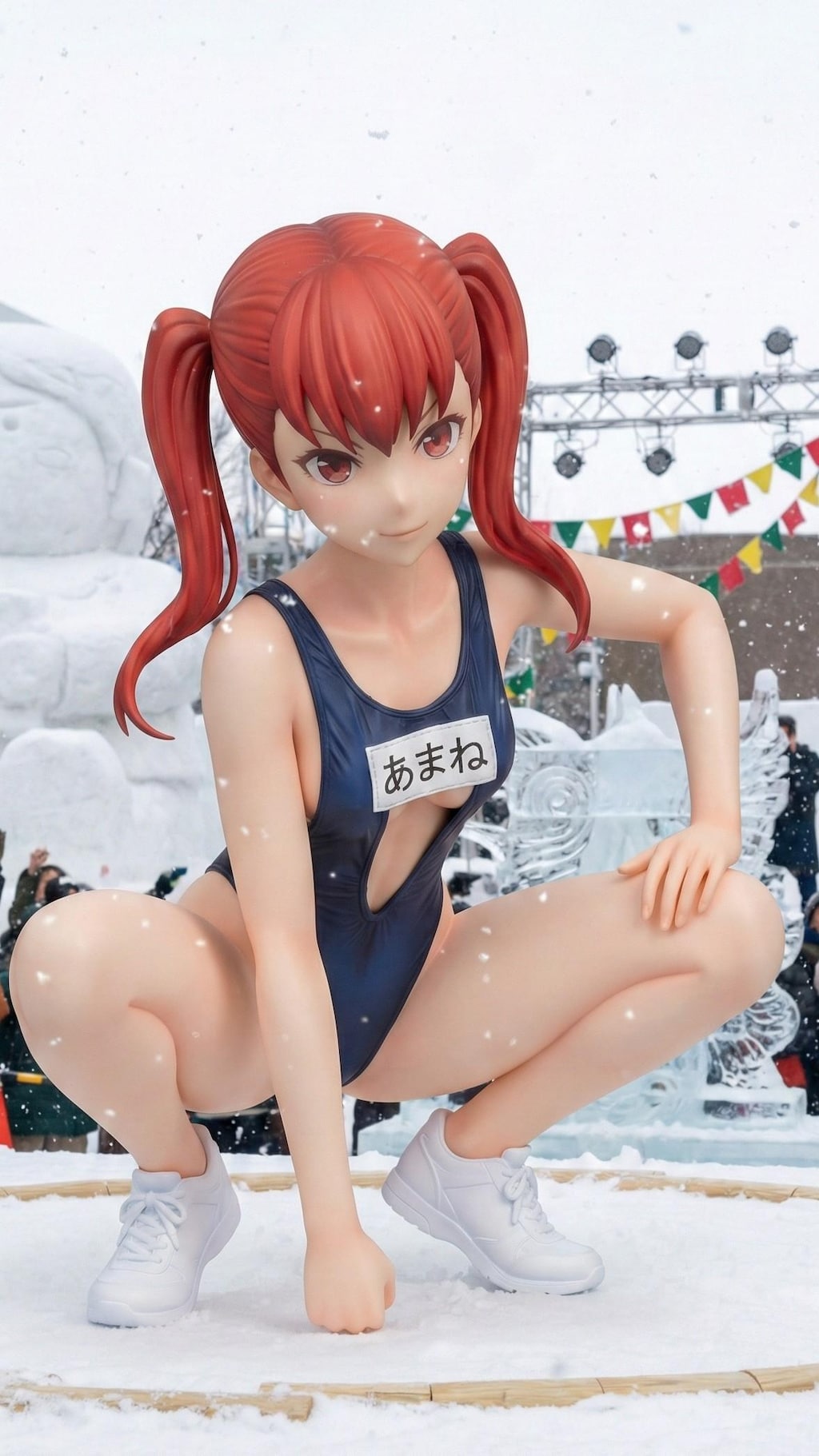バズりたいアイドル 雪まつりでスク水ライブを敢行し炎上 運営が謝罪する事態に