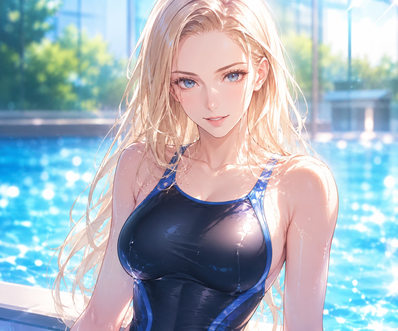 ブロンド美人