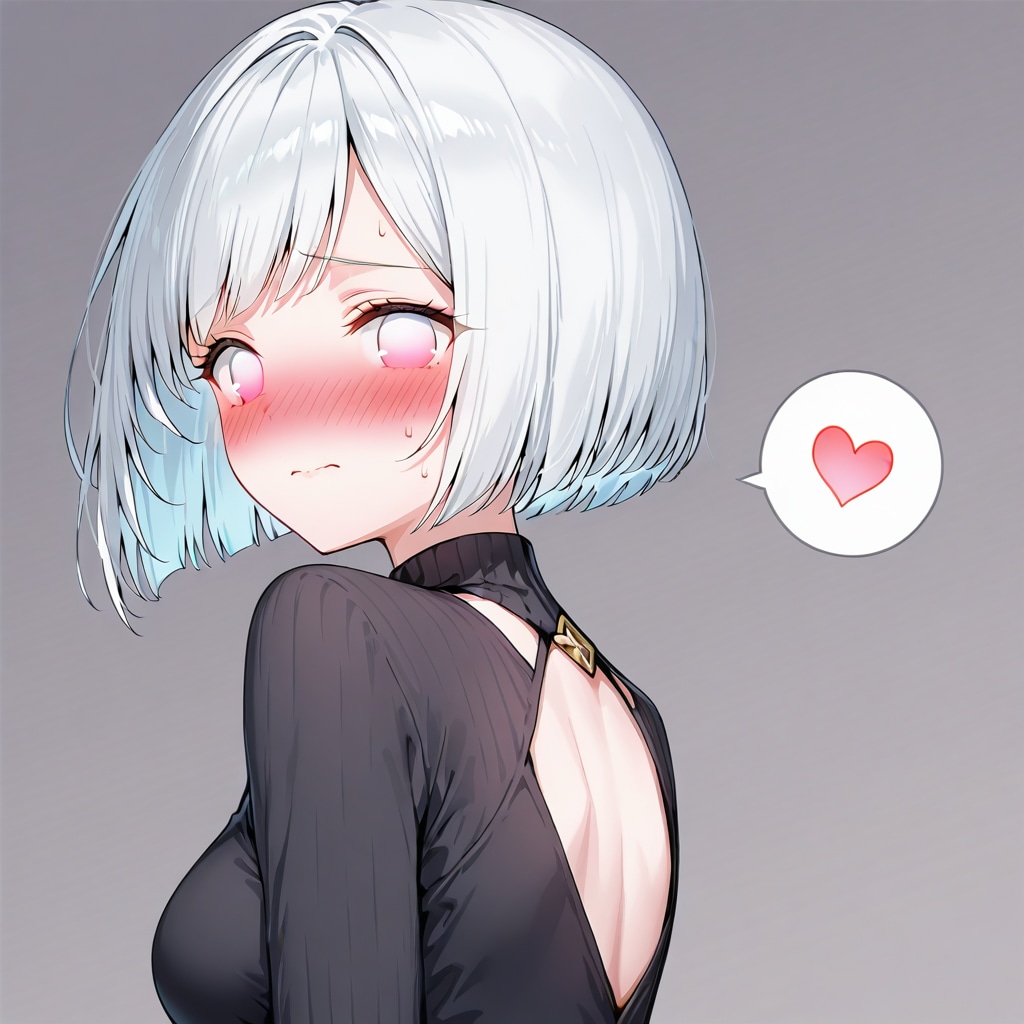 ある意味白い目
