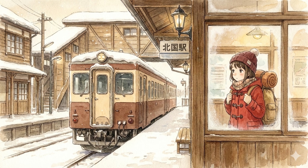 ノスタルジックな旅4 | の人気AIイラスト・グラビア