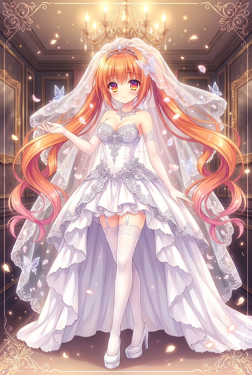 金燈の花嫁礼装
