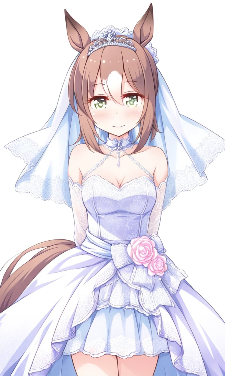 ファインモーション ウエディングドレス | の人気AIイラスト・グラビア