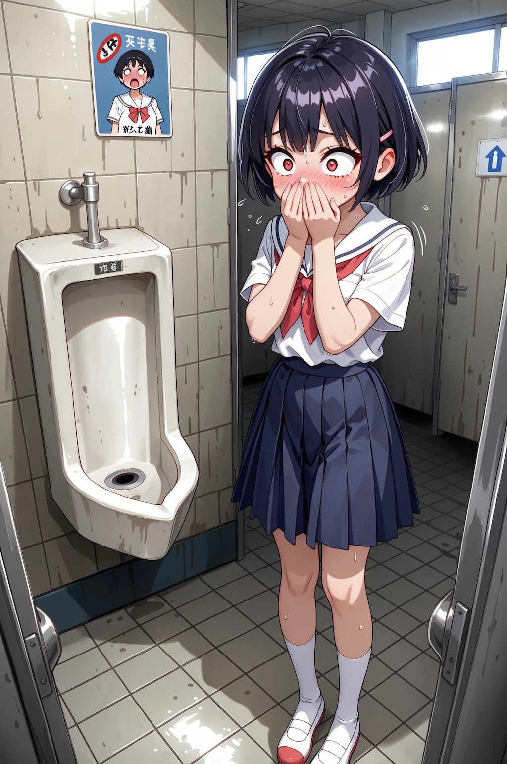 男子トイレだった