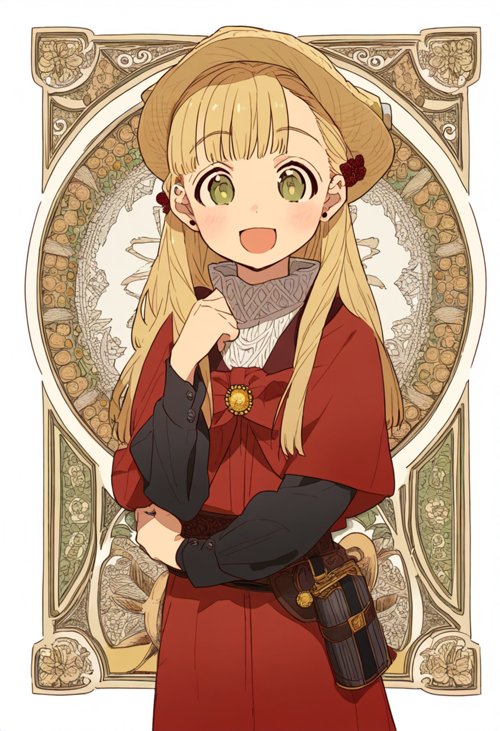 ミュシャ的作風