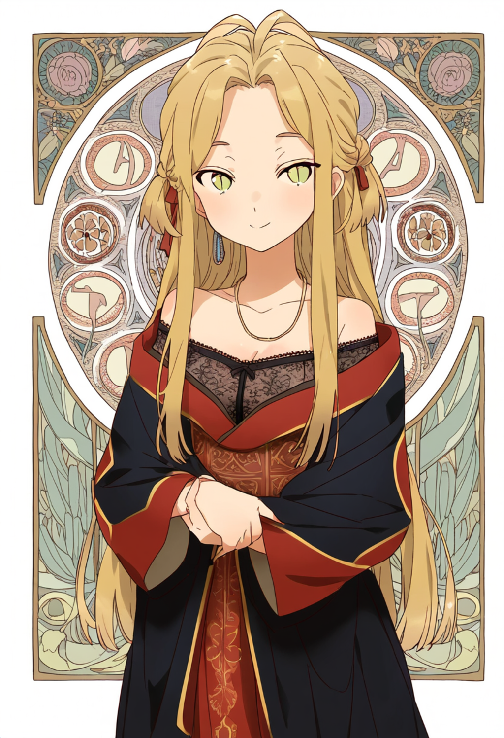 ミュシャ的作風