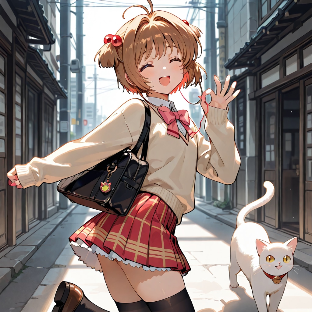 高校生の木之本桜ちゃん