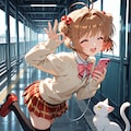 高校生の木之本桜ちゃん 3枚目