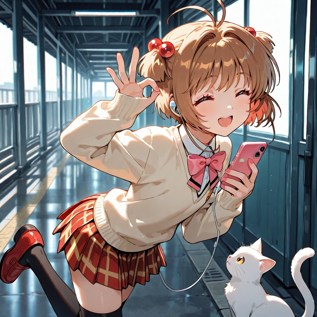 高校生の木之本桜ちゃん