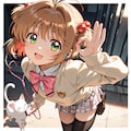 高校生の木之本桜ちゃん 4枚目