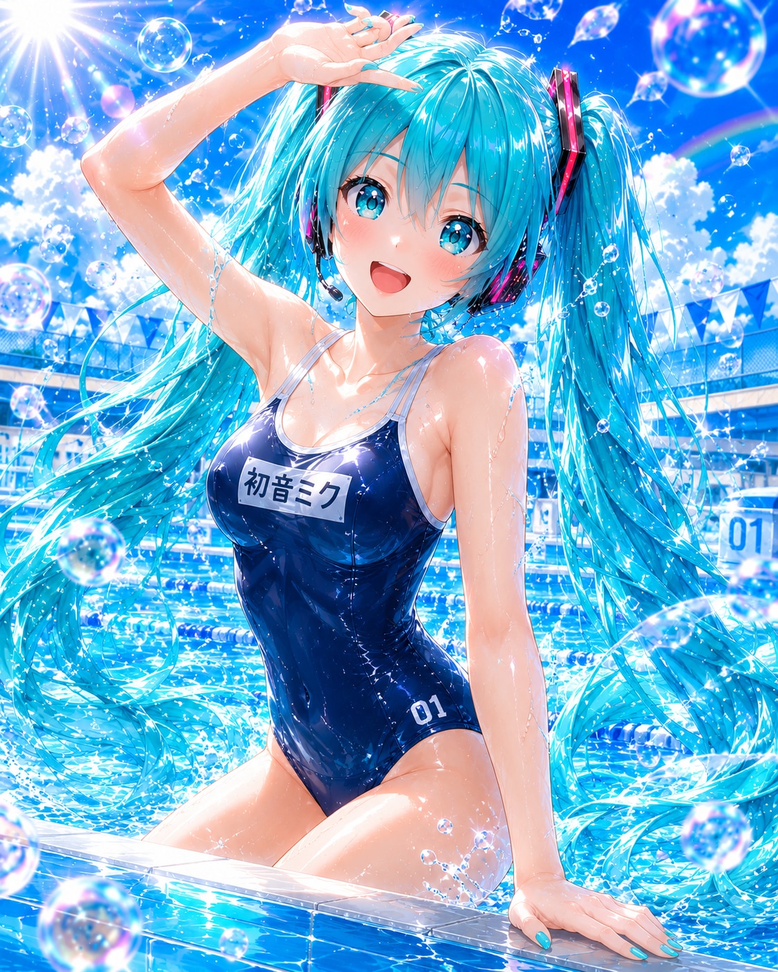 スク水ミクちゃん