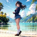 珊瑚礁とブレザー 2枚目