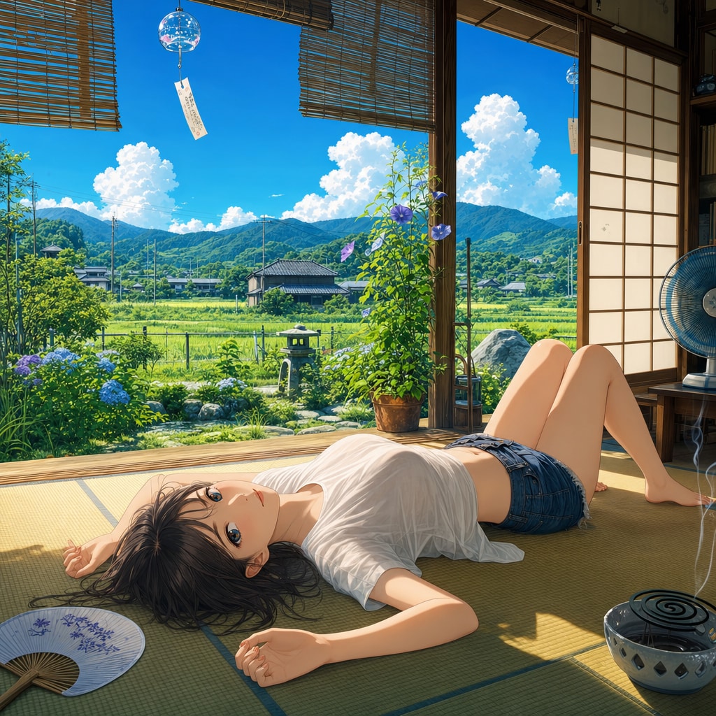 田舎の夏景色