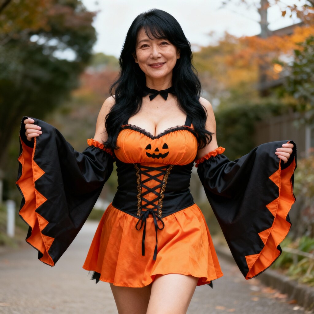 黒髪にしても若干なんというか