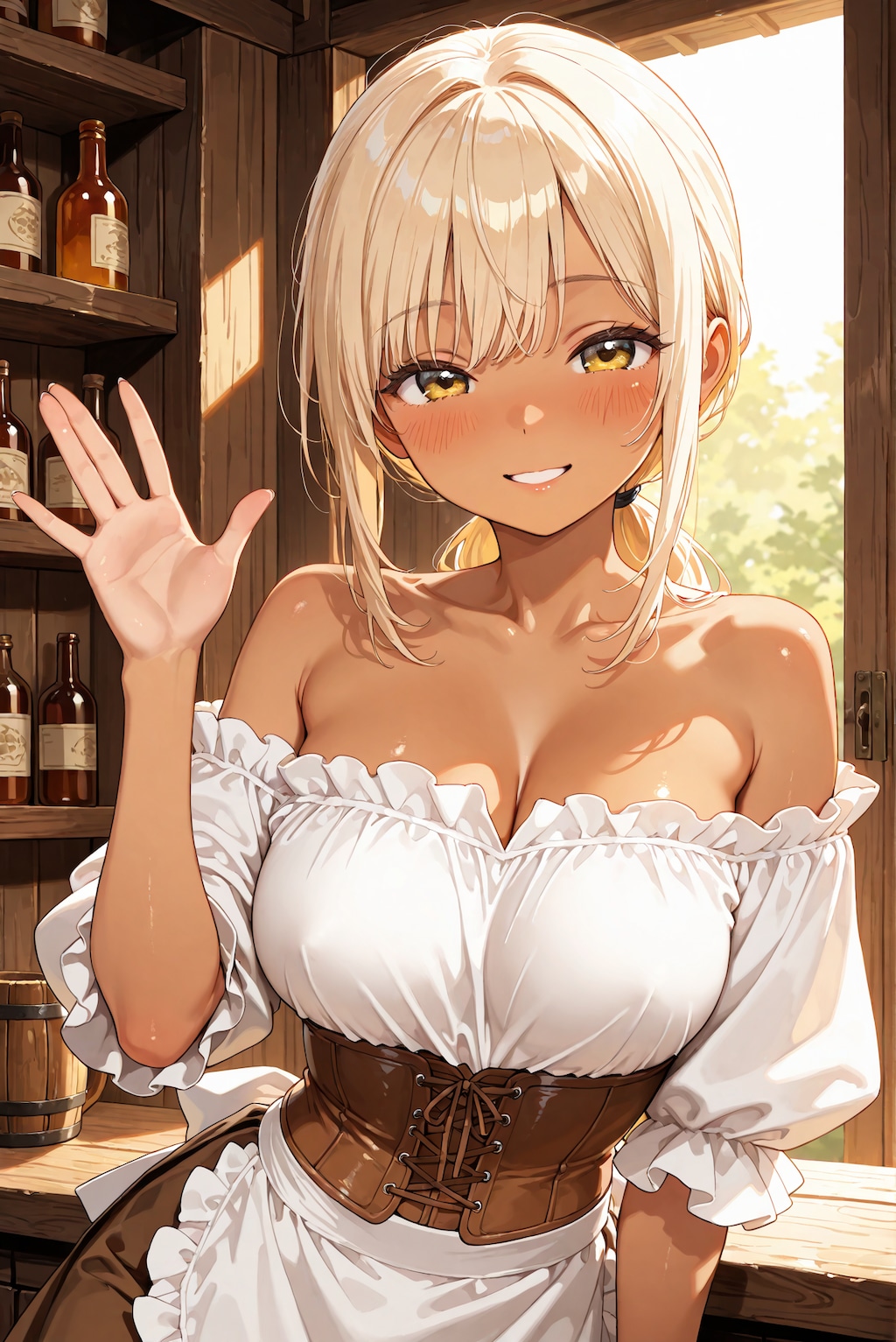 看板娘ティナ　Day1