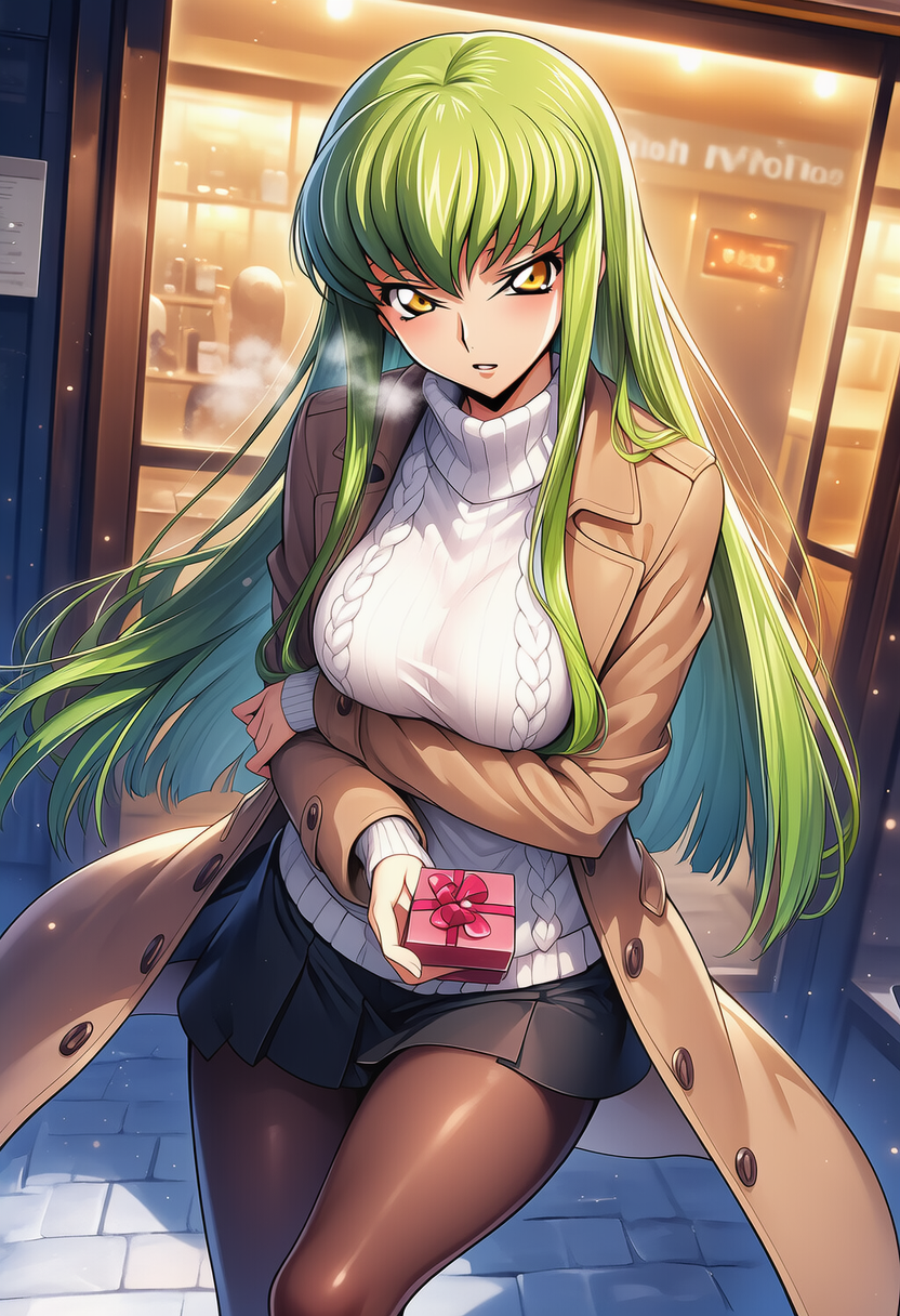 包み紙の余韻 ― Wrapped Sweetness | の人気AIイラスト・グラビア