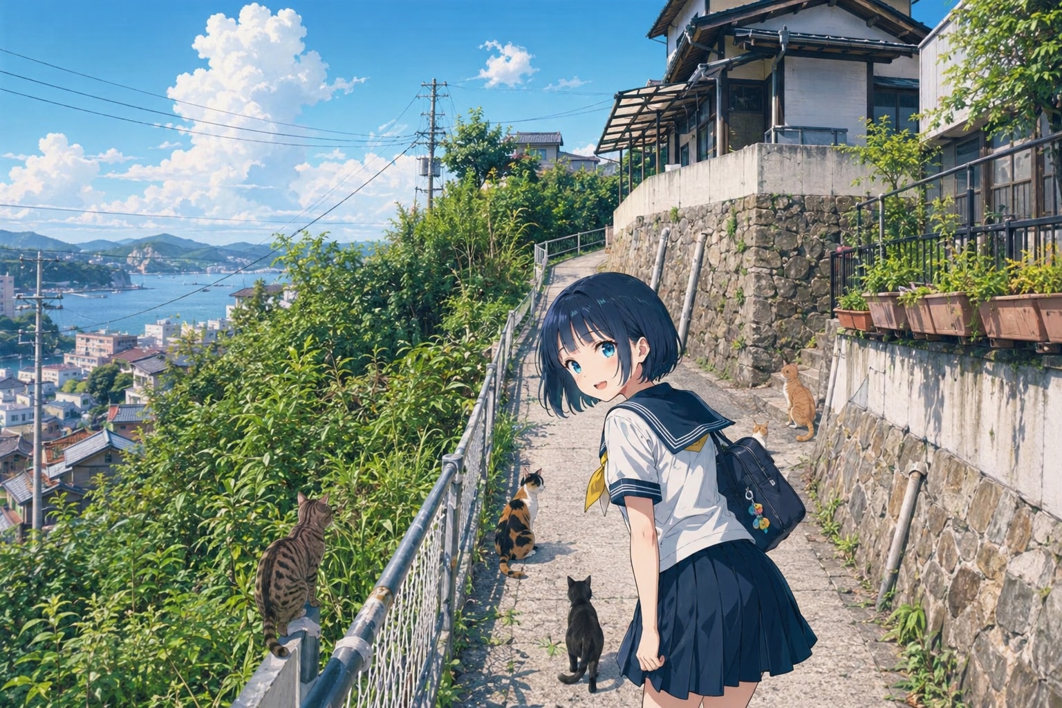 猫の細道(QILIN・ChatGPT)(夏)(12)