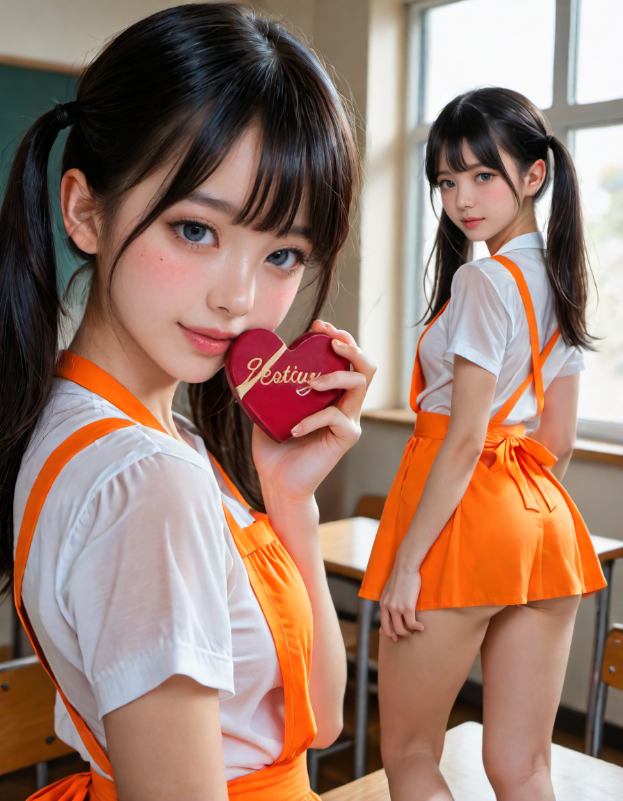 あんな制服でチョコ