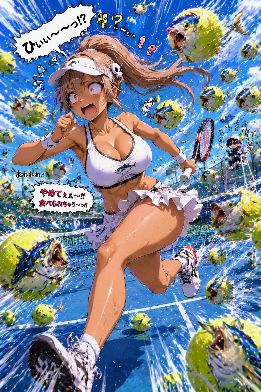 強烈おにくちゃん🍖スマッシュ❗