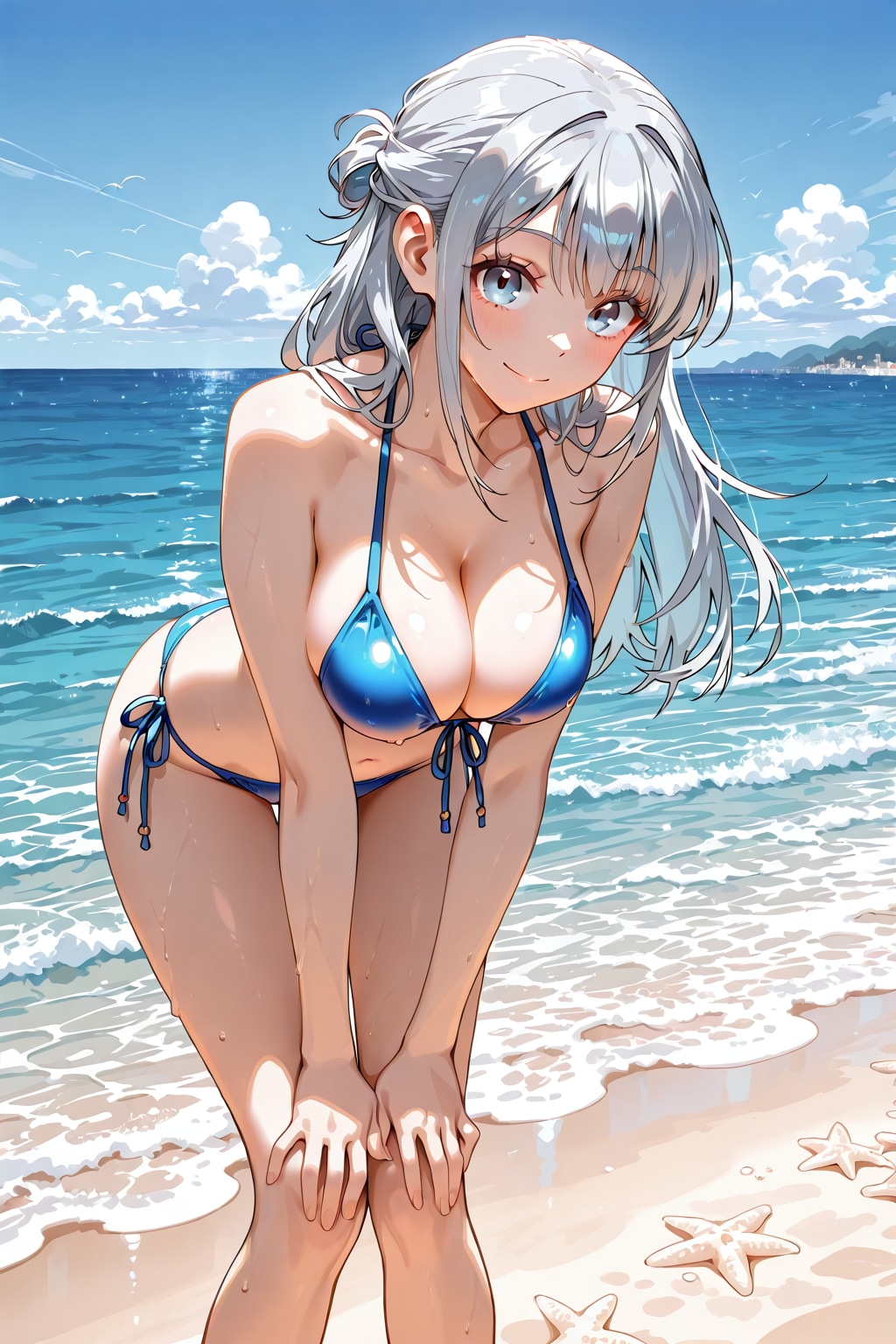 青ビキニ