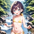 貧乳マイクロビキニ 2枚目
