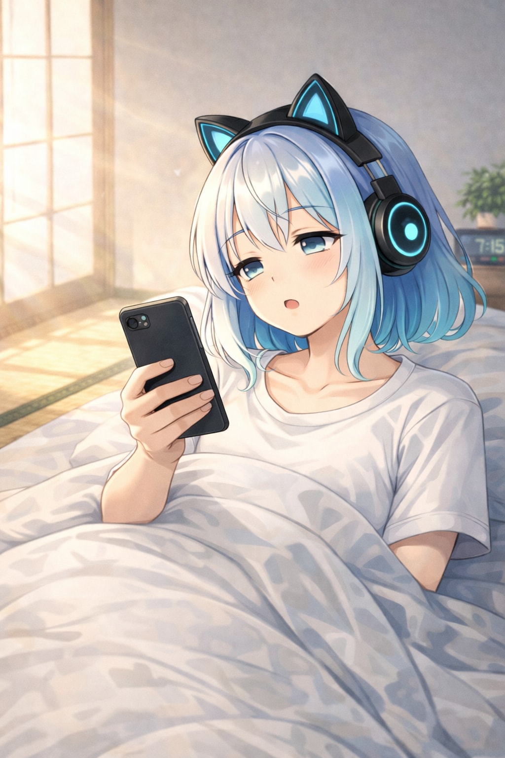 おはようの二人