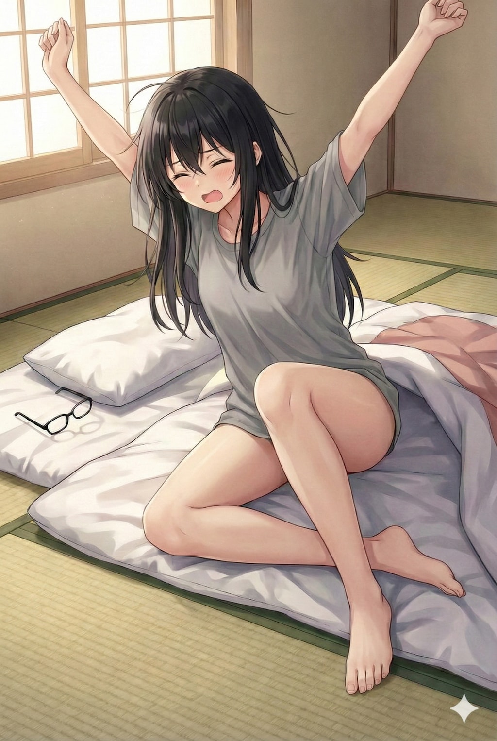 おはようの二人