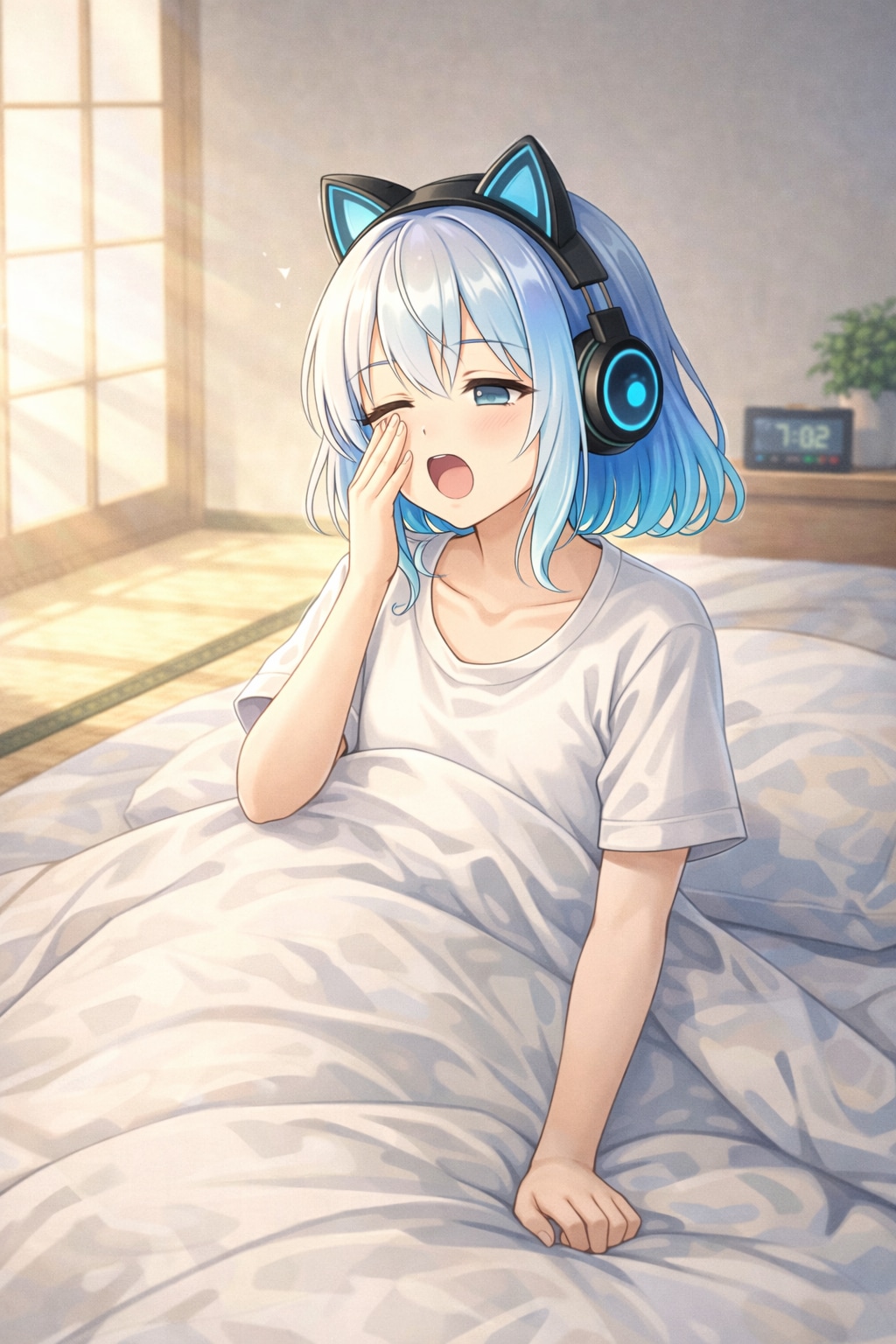 おはようの二人