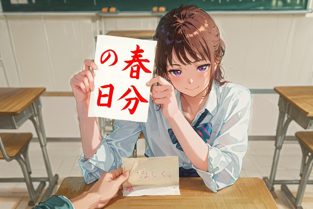 3月20日【金】美少女日めくりカレンダー