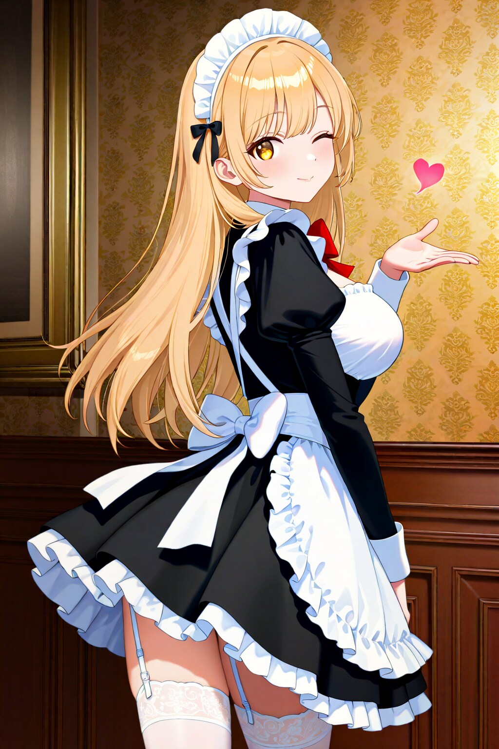メイドの万里奈ちゃん