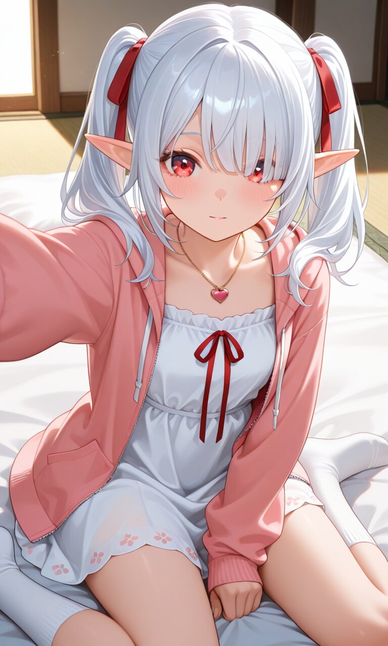 11、朝起こしに来たシロネさん