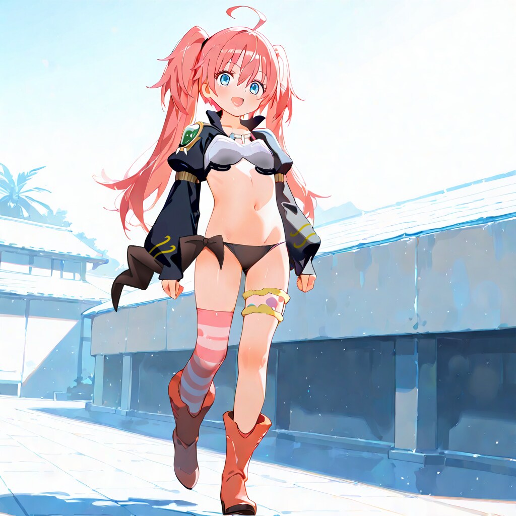 転スラ【ミリム】テスト むき～～～！　服が難しすぎぃいいいい二度と服は着ないのだ～！