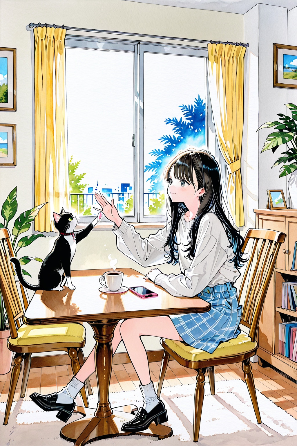 ハイタッチ(PHOENIX)(50) | の人気AIイラスト・グラビア
