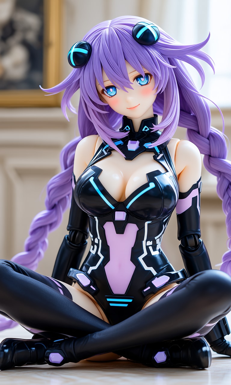 超次元ゲイムネプテューヌ パープルハート　アクリルドールフィギュア