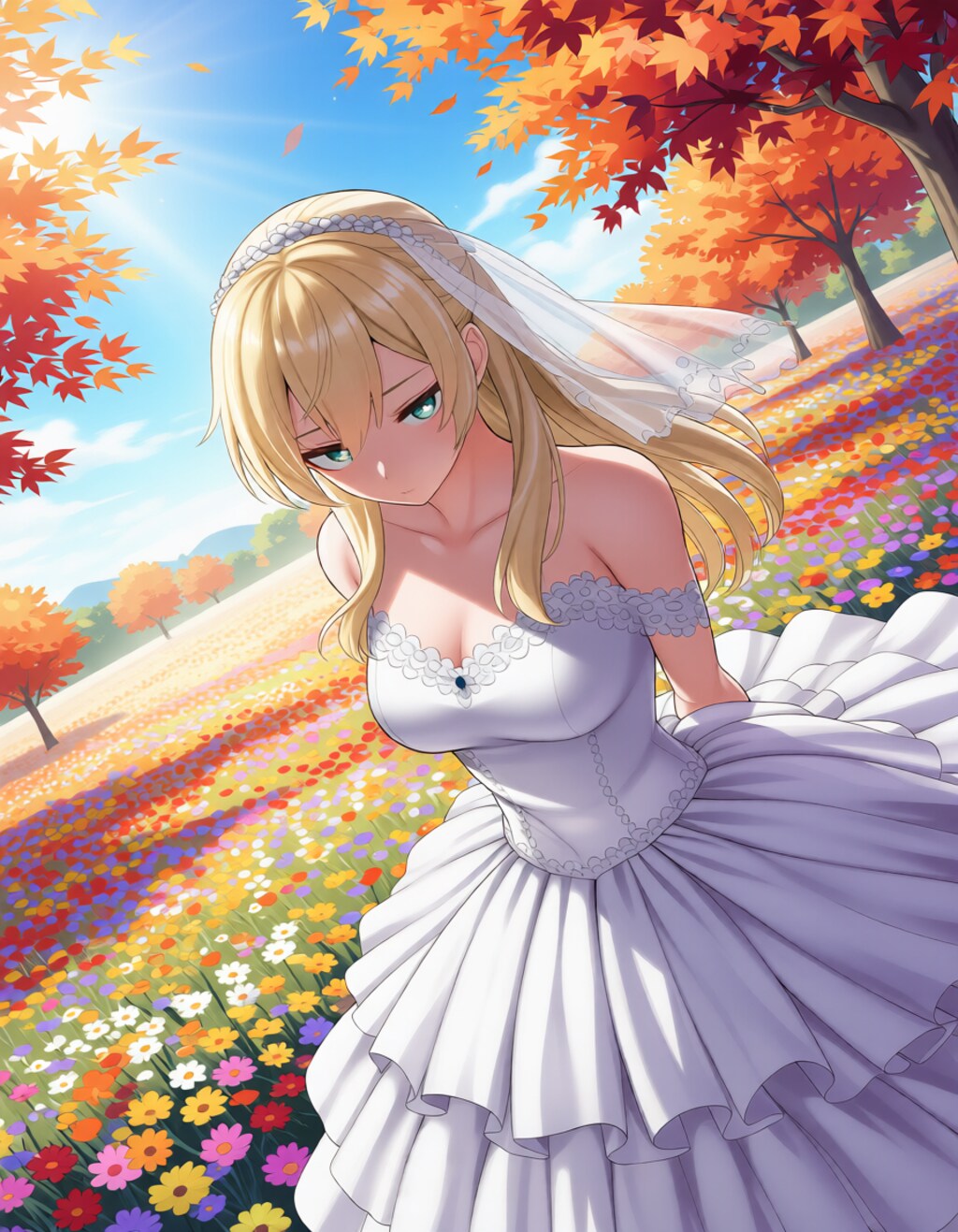 花畑と切なさ