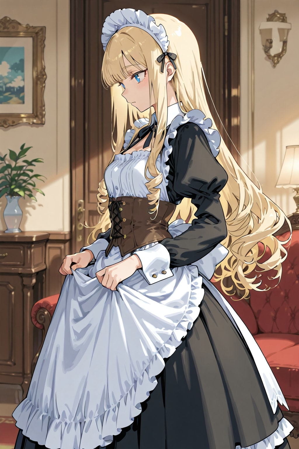 3/25 おはようございます・・・お館様、今日は水曜日でございます。 | の人気AIイラスト・グラビア