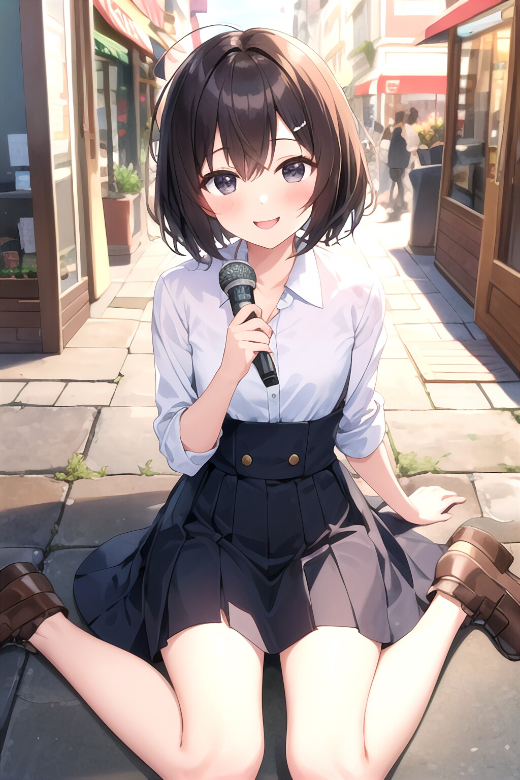 【27,000いいね記念】色んな所で女の子座り