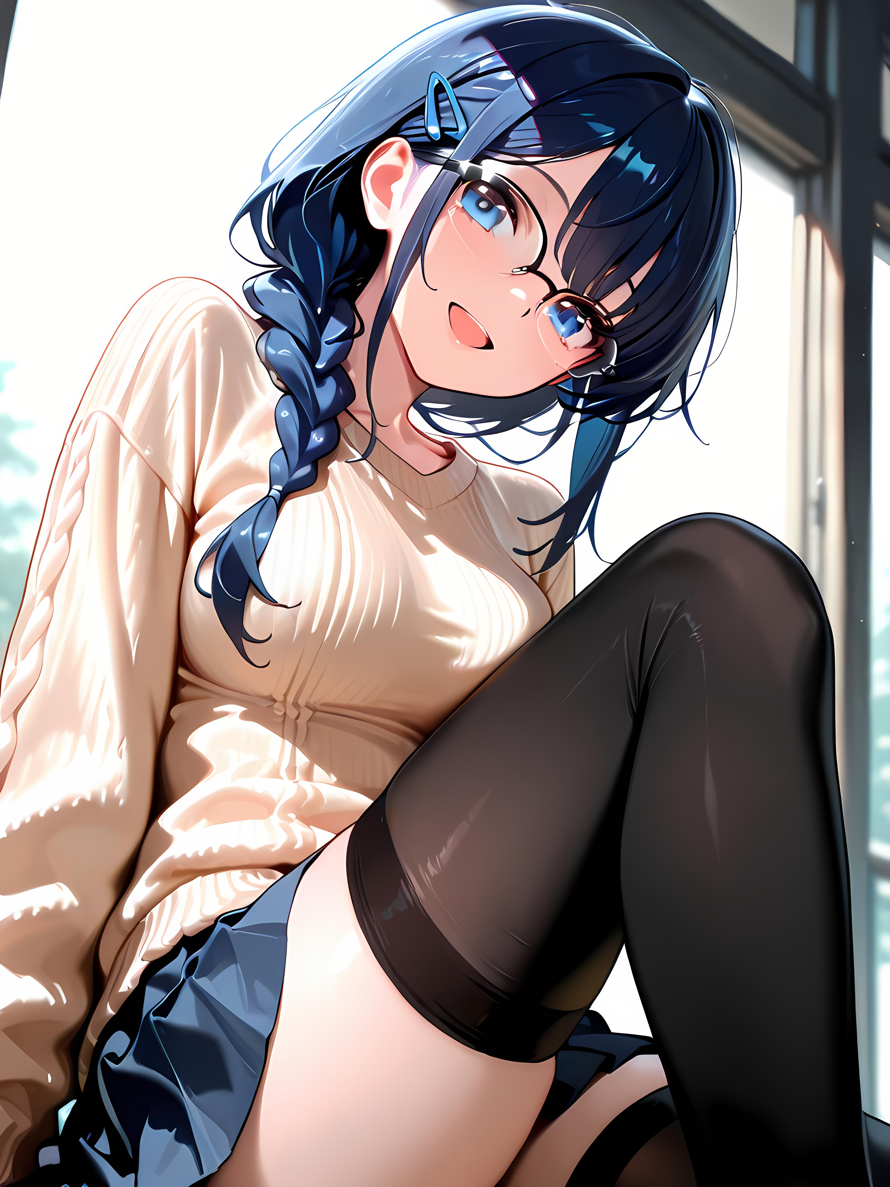 絶対領域 | の人気AIイラスト・グラビア