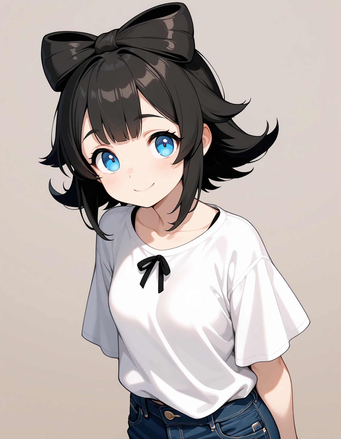 bow-shaped hair: リボンヘア | の人気AIイラスト・グラビア