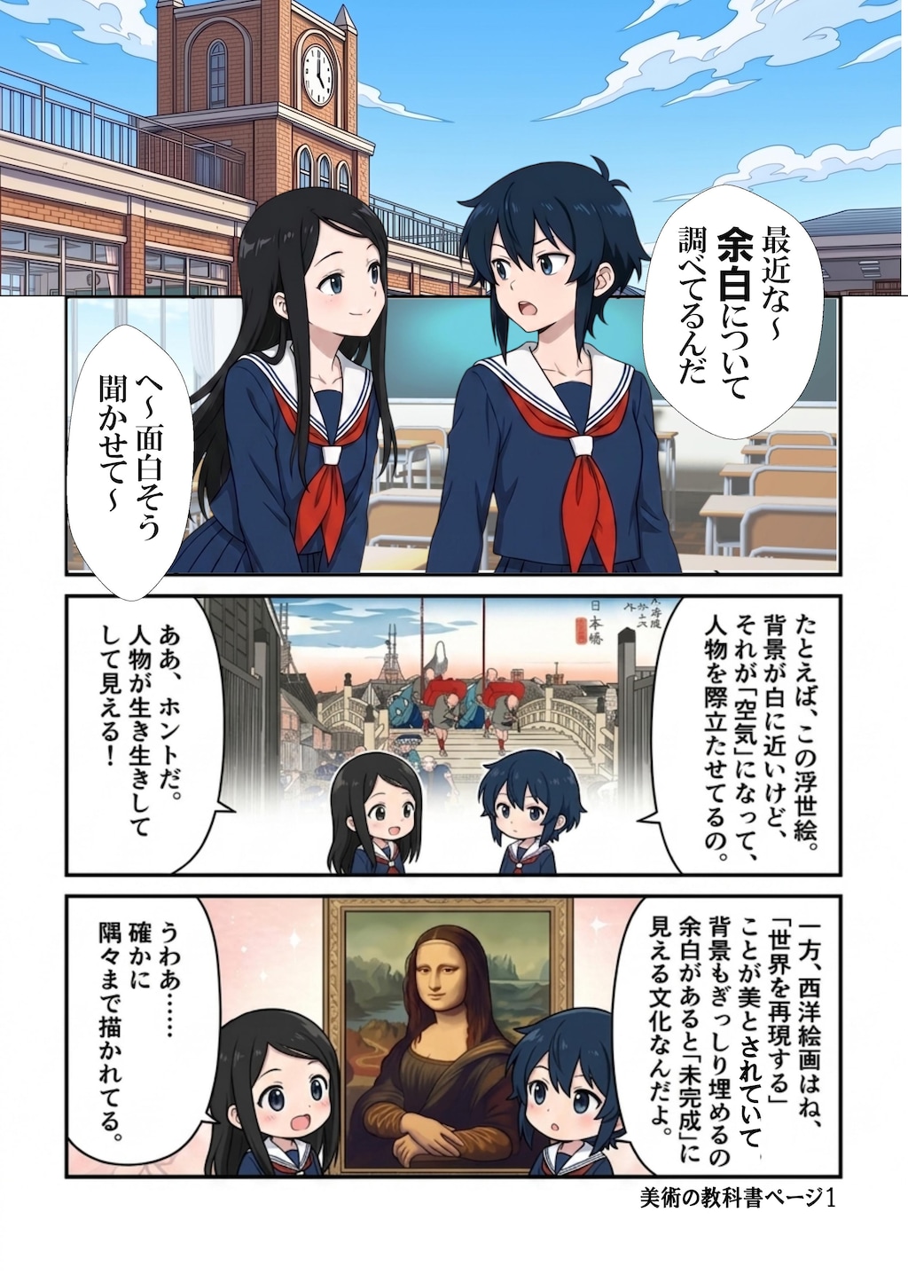 美術の授業　第二話