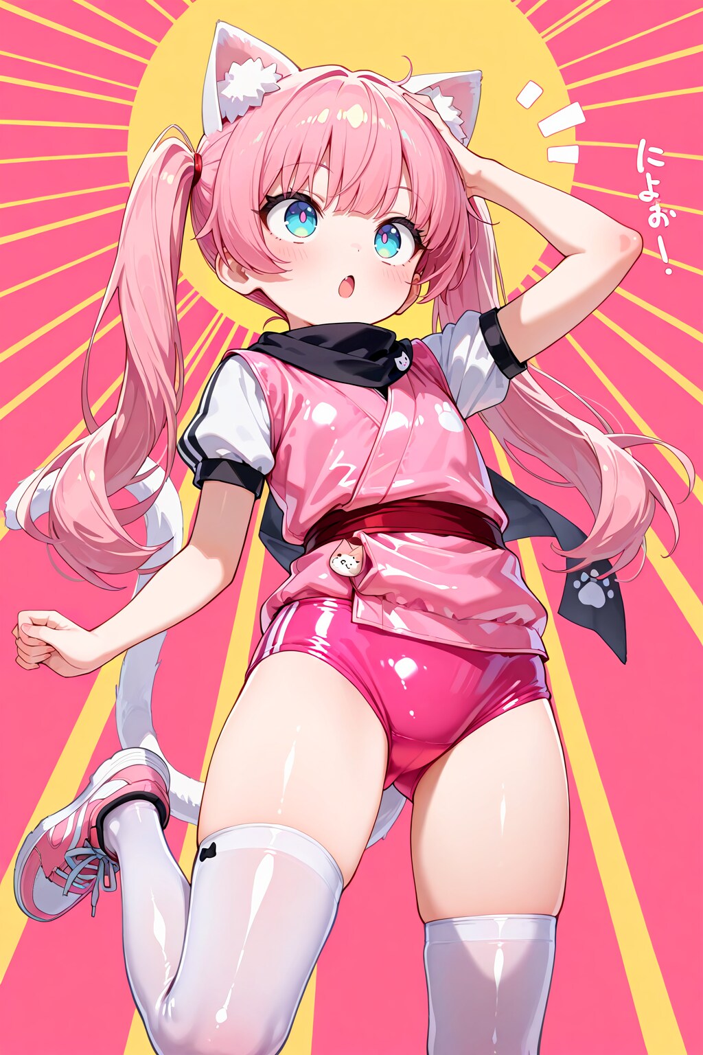 ぷい丸さんちの花音ちゃんの忍ルマ（ネコミミを添えて）