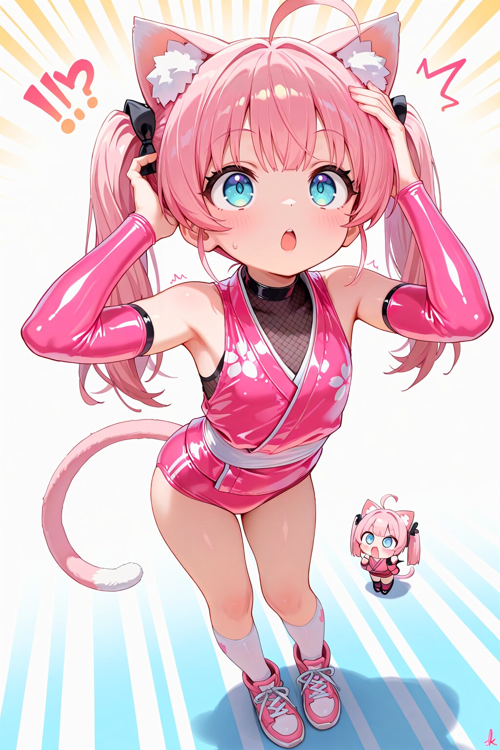 ぷい丸さんちの花音ちゃんの忍ルマ（ネコミミを添えて）