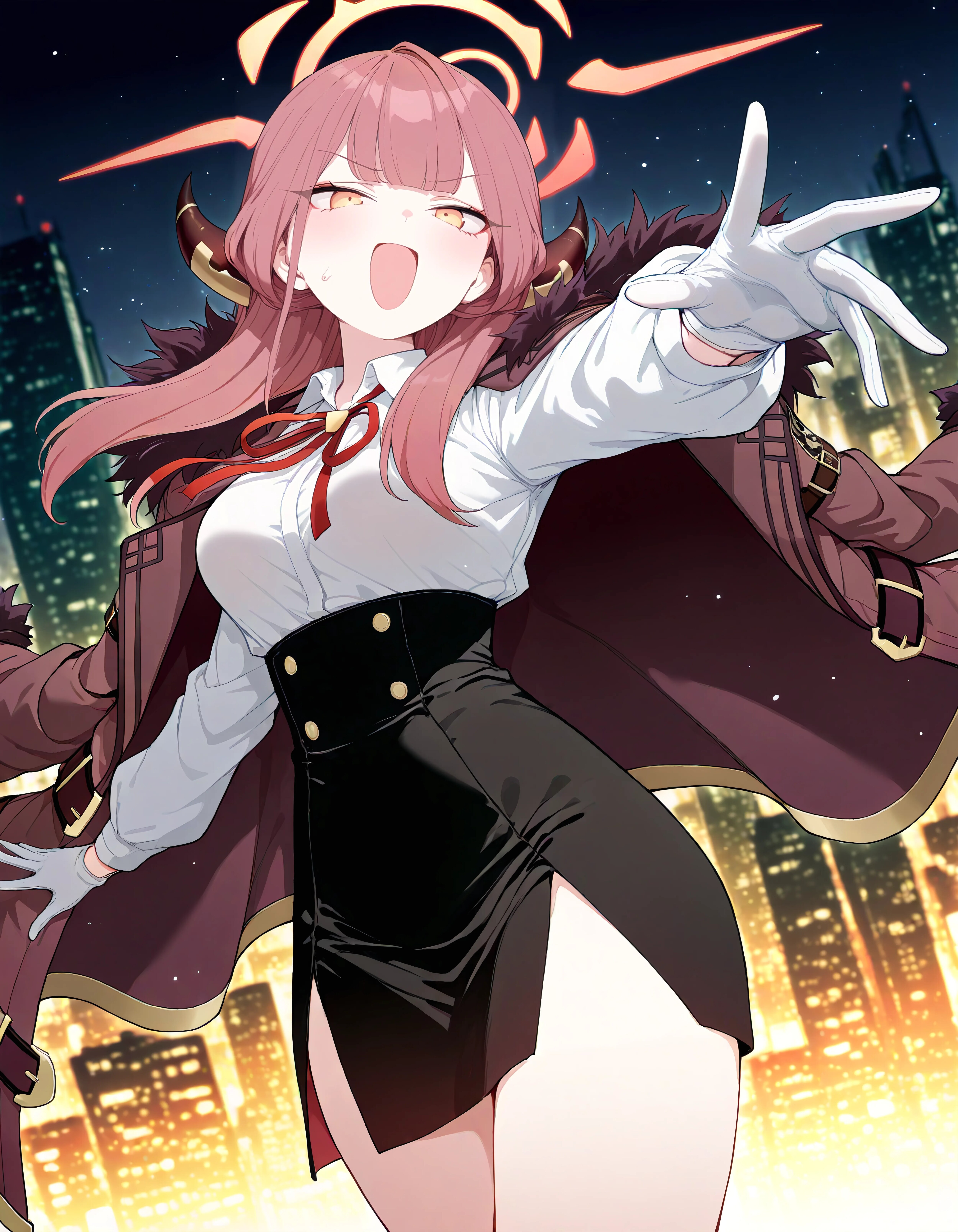 City at Night | の人気AIイラスト・グラビア