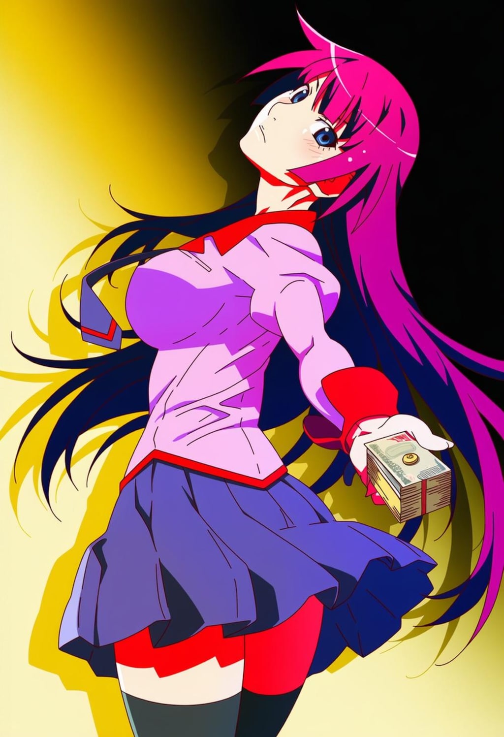 制服コスプレ振り向きシャフ度人妻